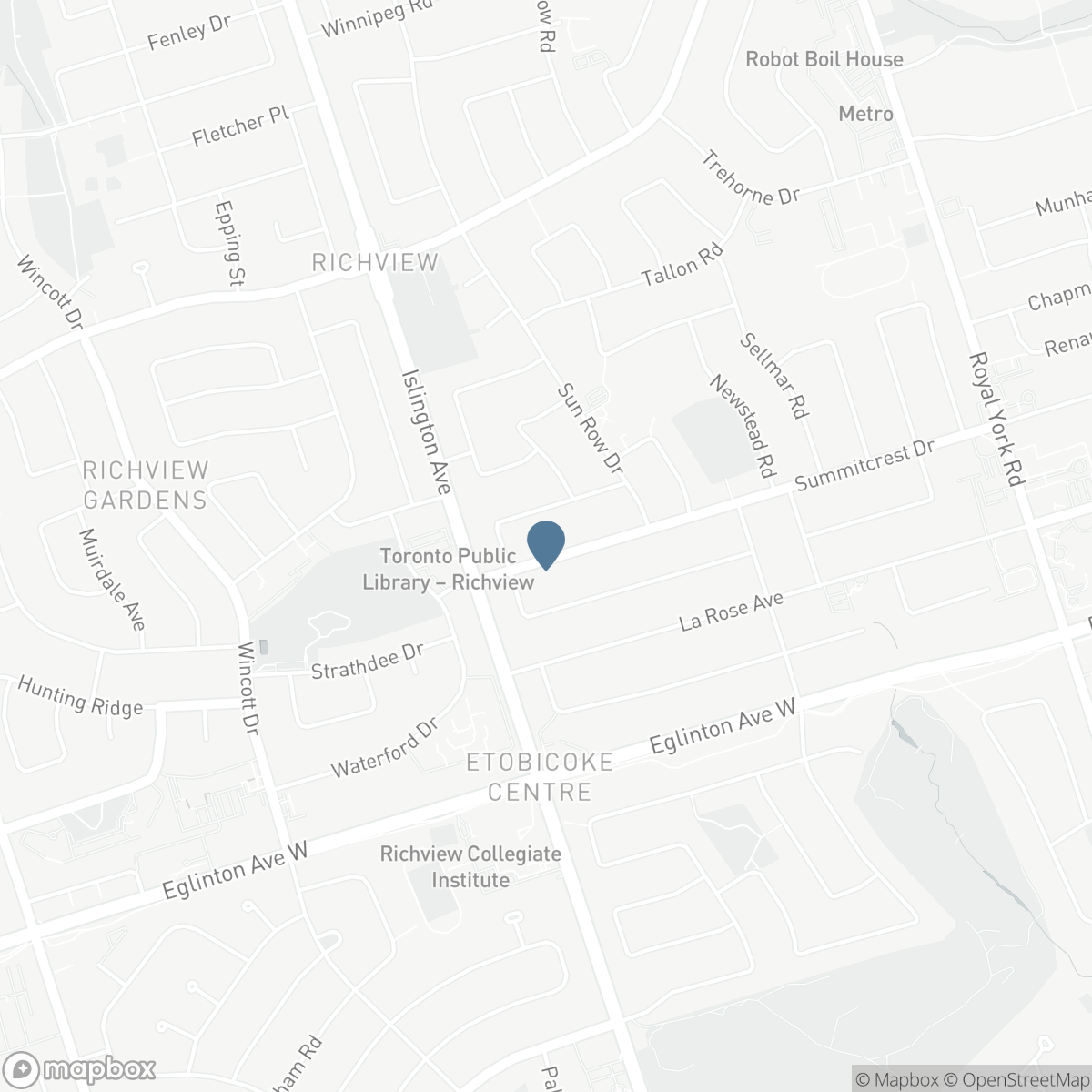 100 SUMMITCREST DRIVE, Toronto, Ontario M9P 1H8